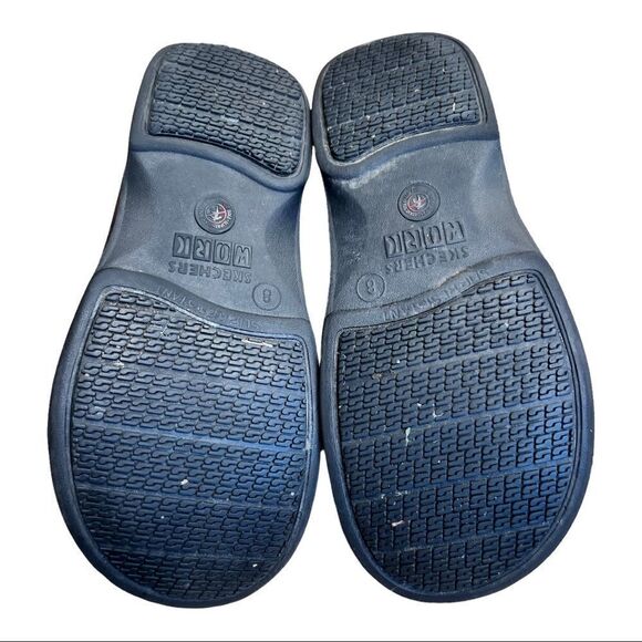 Skechers Oswald-Clara Work Clogs Shoes Black Scrub Ups Non Slip Women's Sz 8 - Picture 7 of 8